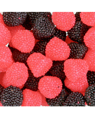 Haribo - Mûres et Framboises (+-100Gr)