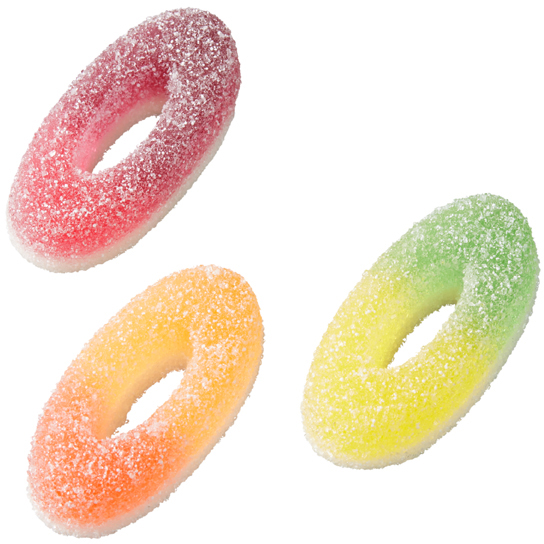 Frisia - Anneaux Fruités Acides (+-100Gr)