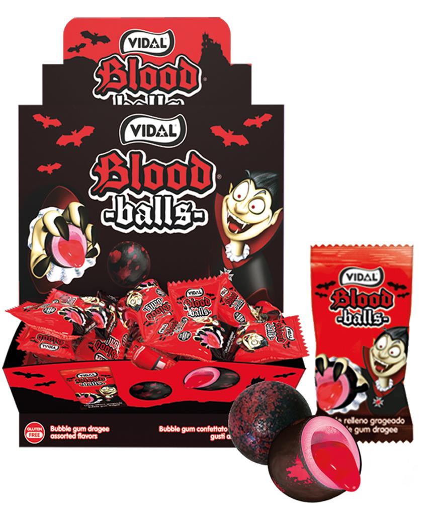 Vidal - Chewing gum boule de sang (10 pièces)