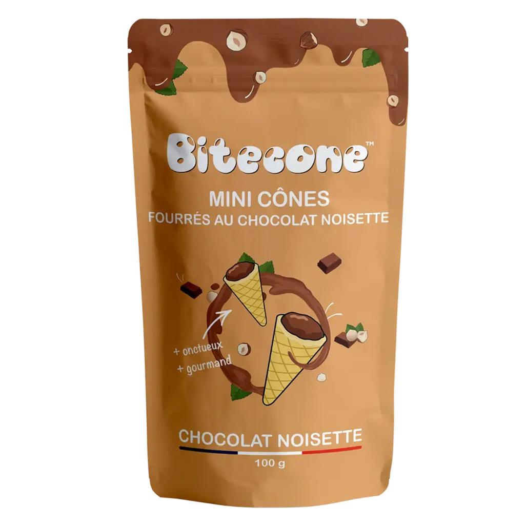 Bitecone - Mini Cônes Noisettes (Paquet de 100g)