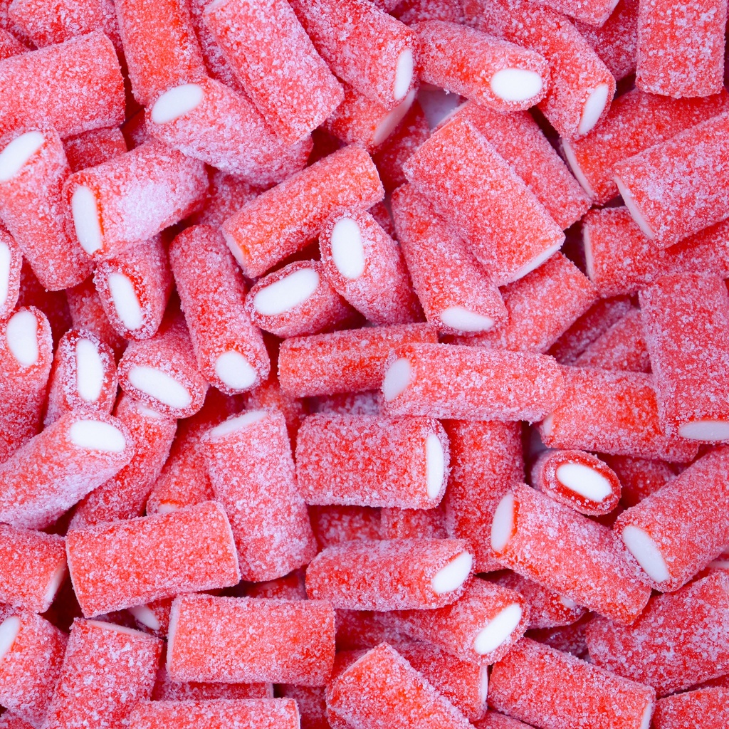 Sweet Party - Mini cable fraise citrique (+/-100Gr)