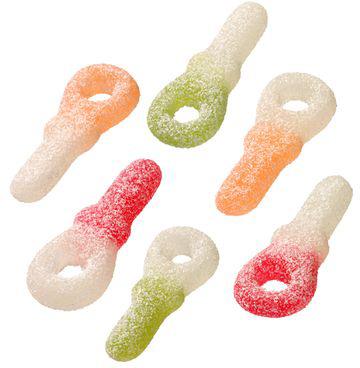 Frisia - Tétines citriques tropical (+-100Gr)