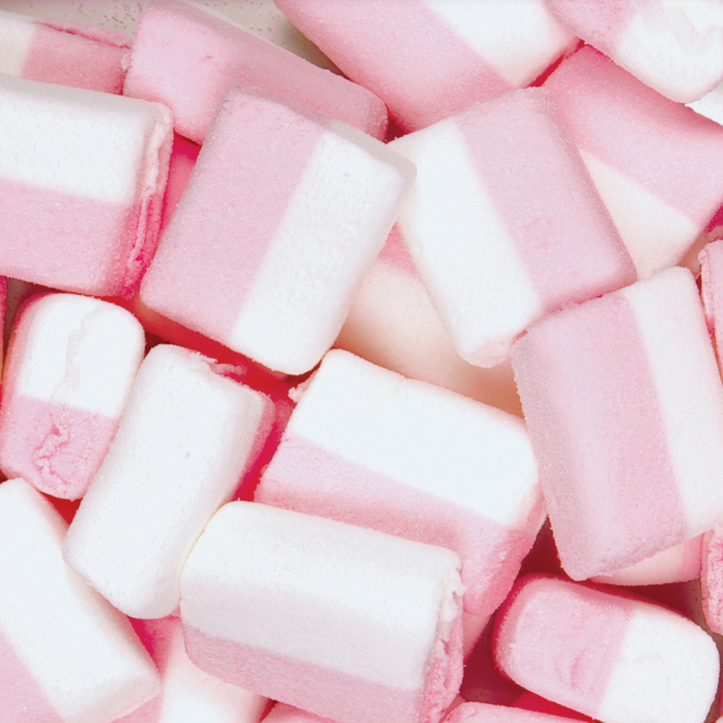 Haribo - Chamallows lards (+-100Gr)