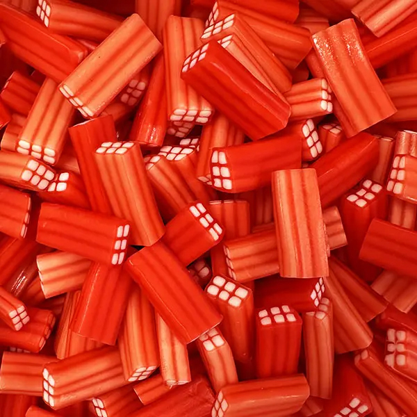 Dulceplus - Briques fraise (+-100Gr)