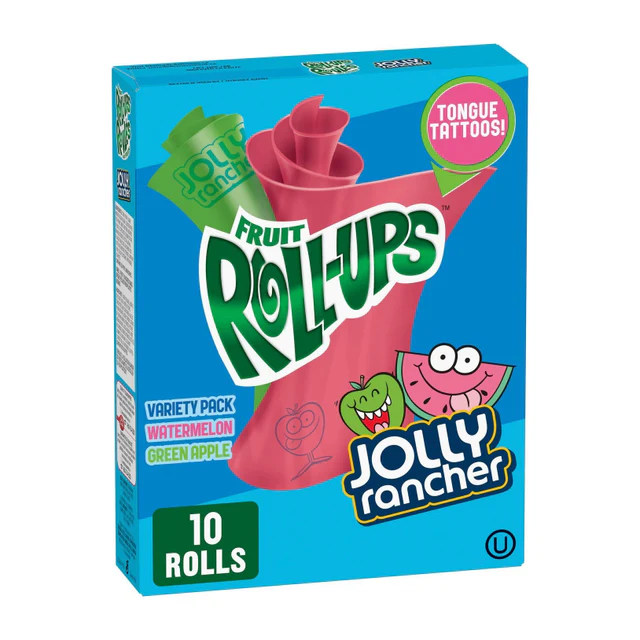 BETTY CROCKER FRUIT ROLL-UPS JOLLY RANCHER