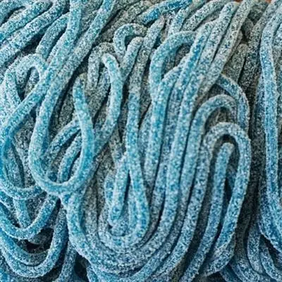 Lollywood - Lacets Citriques Framboise (+-100Gr)