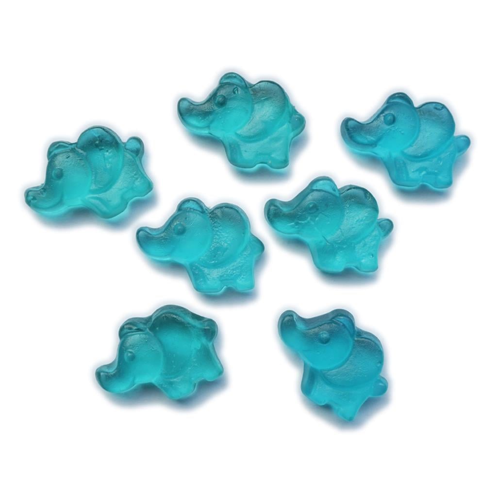 Lollywood - Eléphant Bleu Fruits des Bois (+-100Gr)