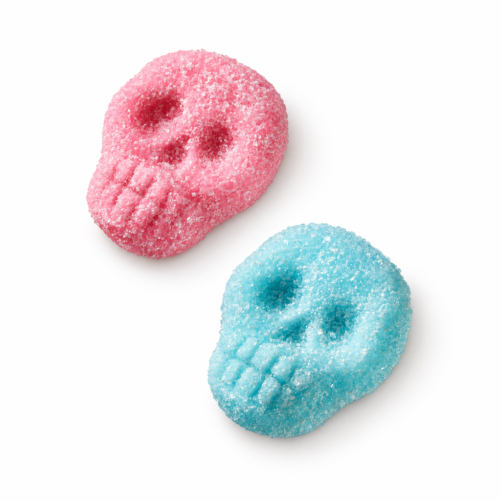 Frisia - Têtes de mort bubblegum citriques (+-100Gr)
