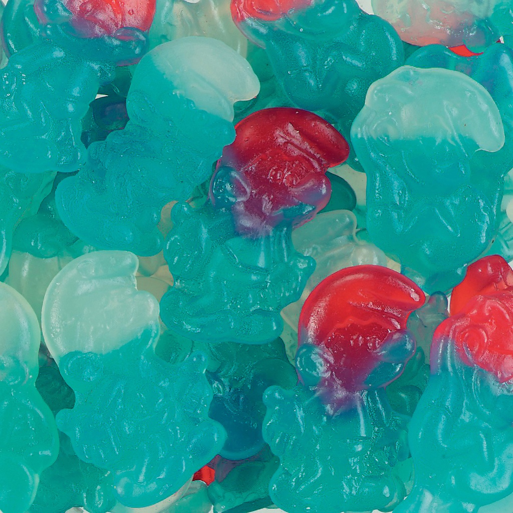Haribo - Schtroumpfs (+-100Gr)