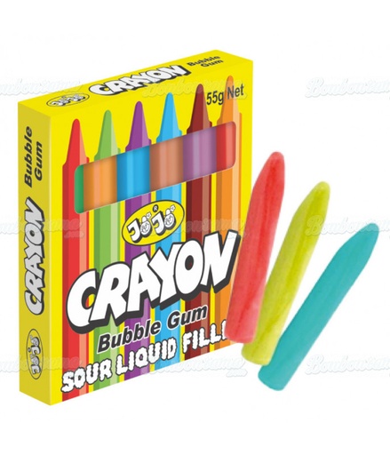 Crayons Bubble gum