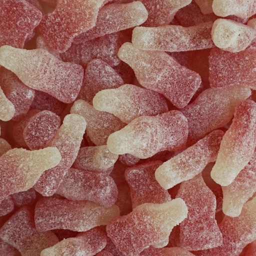 Bouteille De Fraise Sucrée - Lollywood +- 100Gr
