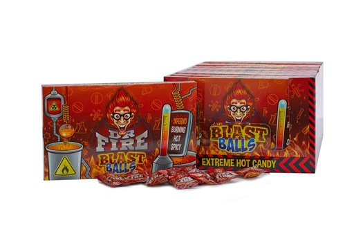 Dr Fire blast balls theatre
