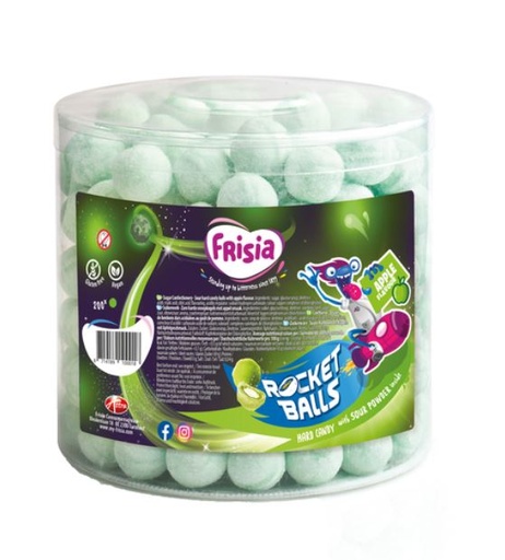 Frisia Rocket Balls goût pomme +-100Gr