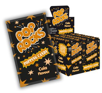 Pop rocks goût cola à la pièce