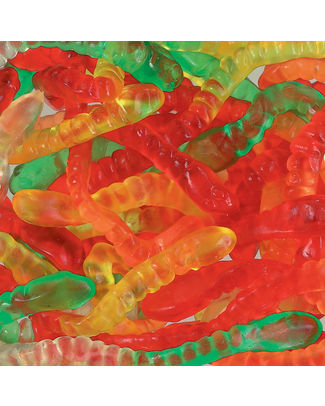 Haribo - Vers luisants  (+-100Gr)