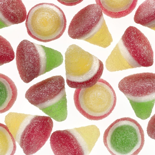 Thijs - Pyramide fruit tricolore (+-100Gr)