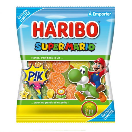 Haribo Super Mario Pik à la pièce