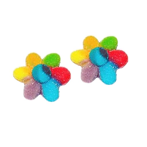 Dulceplus - Jelly Multicolore Fleurs (+-100Gr)