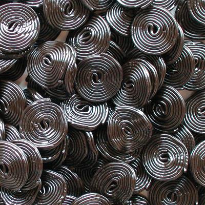 Haribo - Le classique réglisse 🖤 (+-100Gr)