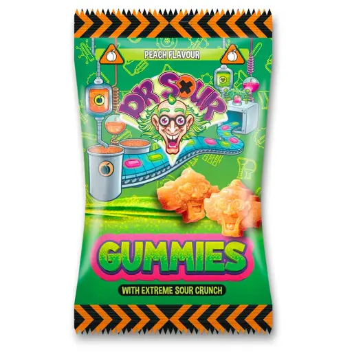 DR SOUR GUMMIES PEACH