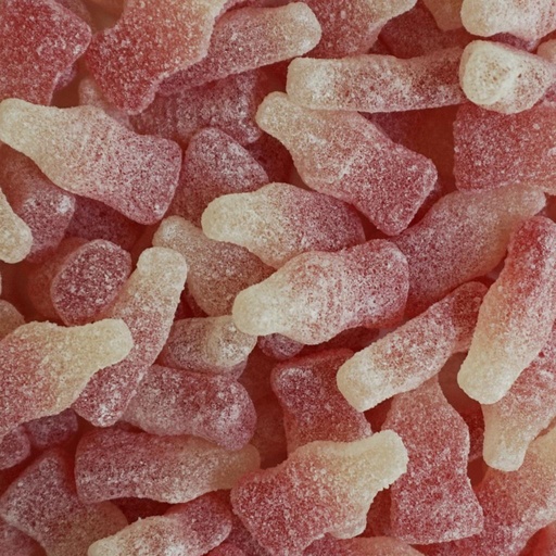 Lollywood - Bouteille de Fraise Sucrée (+-100Gr)